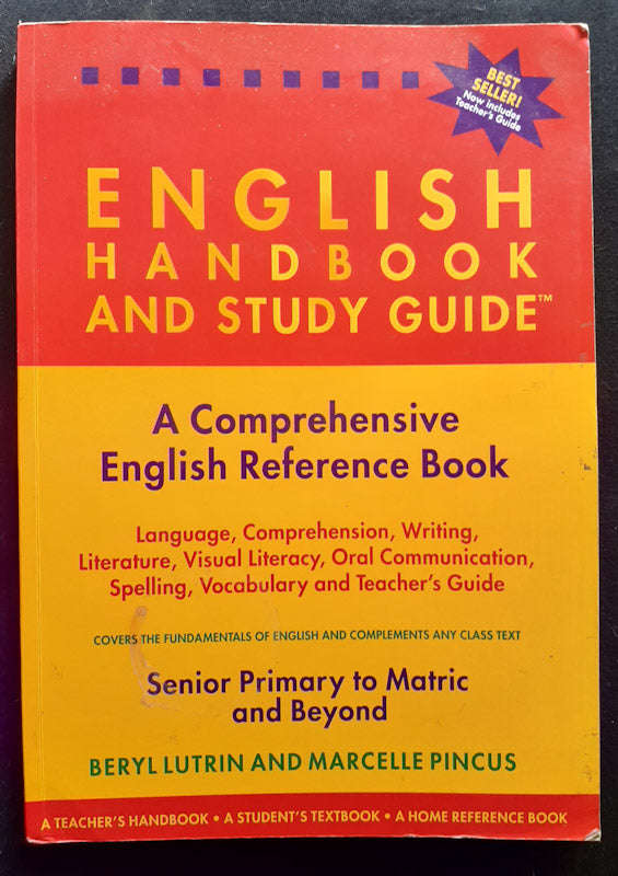 The English Handbook And Study Guide - A Comprehensive English Reference Book (Beryl Lutrin)