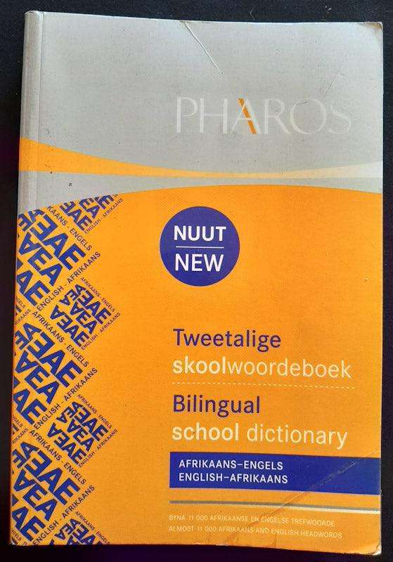 Pharos Bilingual School Dictionary: Afrikaans - Engels, English - Afrikaans (D. B. Bosman)