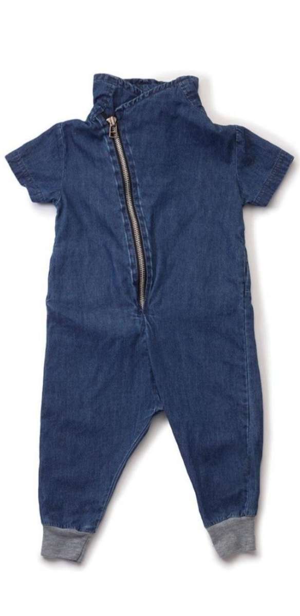 Toddler Denim Bodysuit