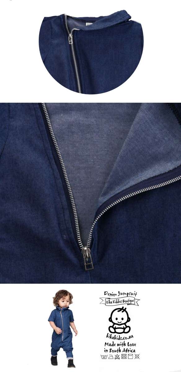 Toddler Denim Bodysuit