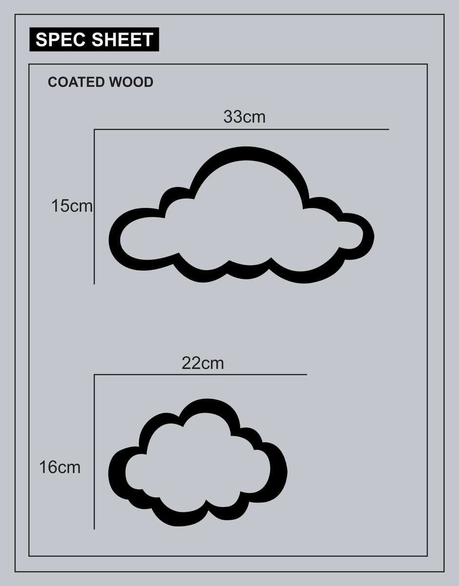 Milestone Blanket Marker Pack - Clouds / Soft Pink