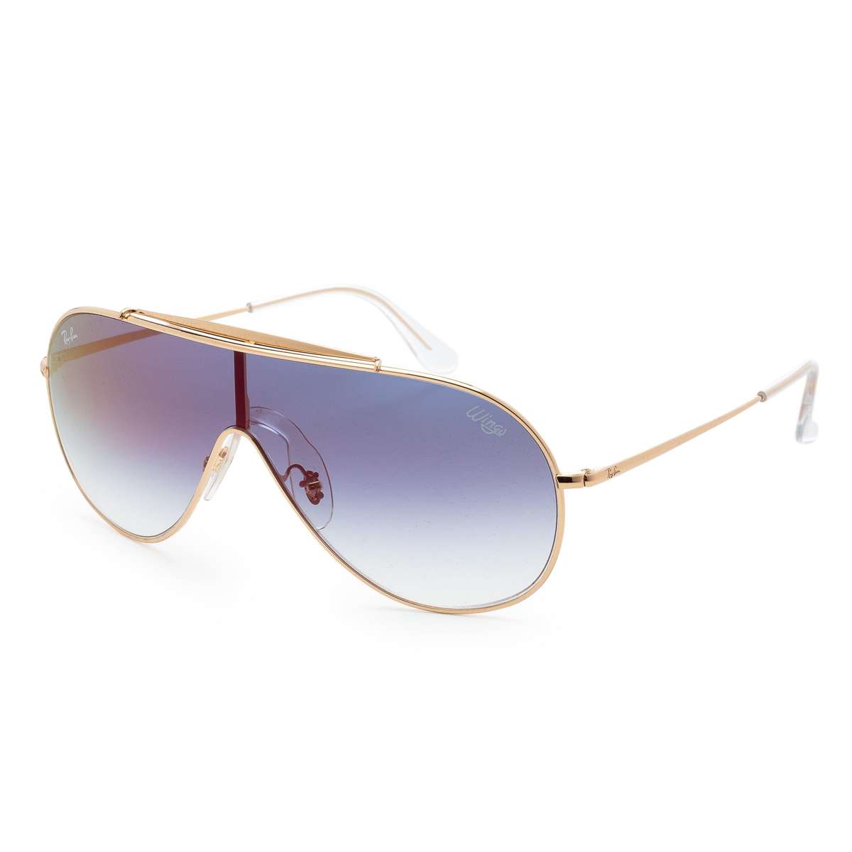 Ray-Ban Men's RB3597-001-X033 Wings 33mm Gold Sunglasses