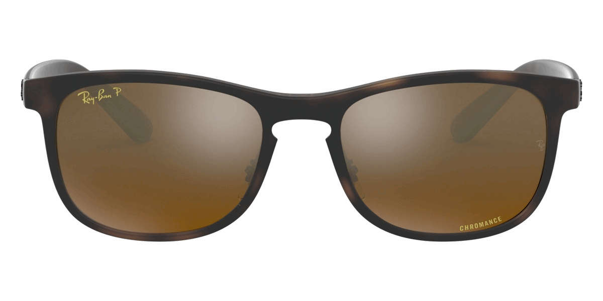 Ray-Ban Men's Chromance 55mm Matte Havana Sunglasses - RB4263-894-A355