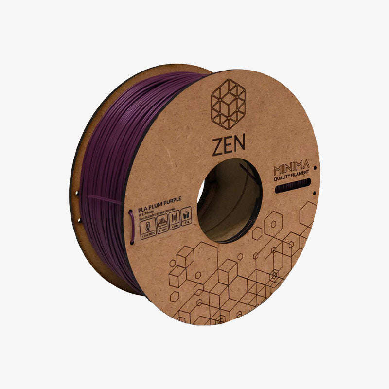 Zen Minima Plum Purple PLA Filament (1.75mm) - 1kg