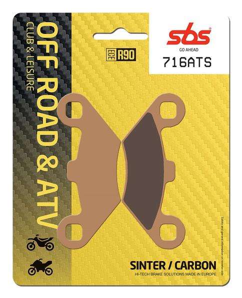 SBS - FA650 Brake Pads | Sintered | Offroad & ATV | 716ATS