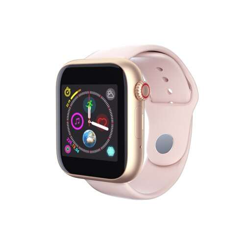 Z6 Bluetooth Smart Watch Support Android Phone 2G SIM TF Card Watch Camera T... - Gold Pink / No Box