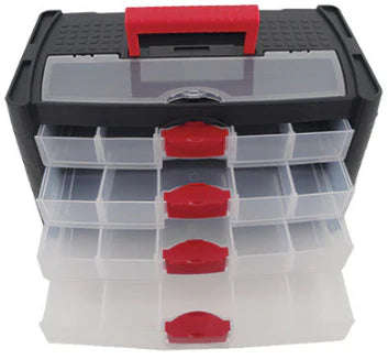 Storage Box - 4 Pull Out Drawers 415mm