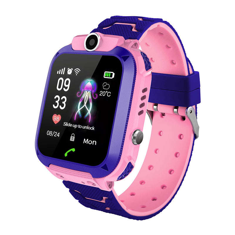 Kids GPS Tracker Smart Watch - Pink