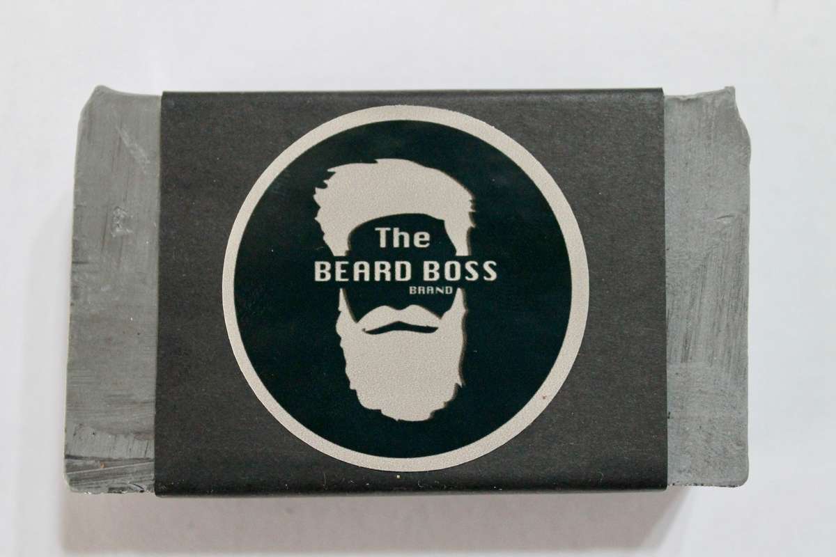 Charcoal and Clay Beard and Face Soap (100g)