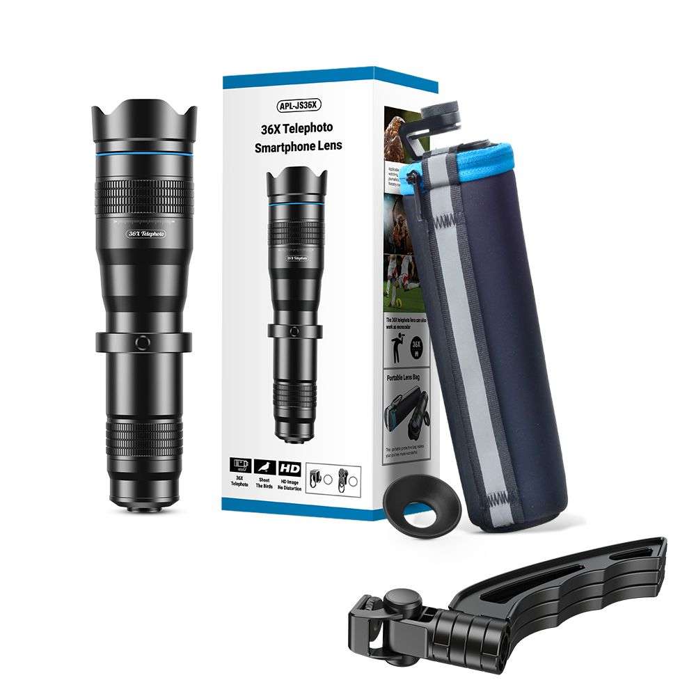 36x Telephoto APEXEL Cell Phone camera lens