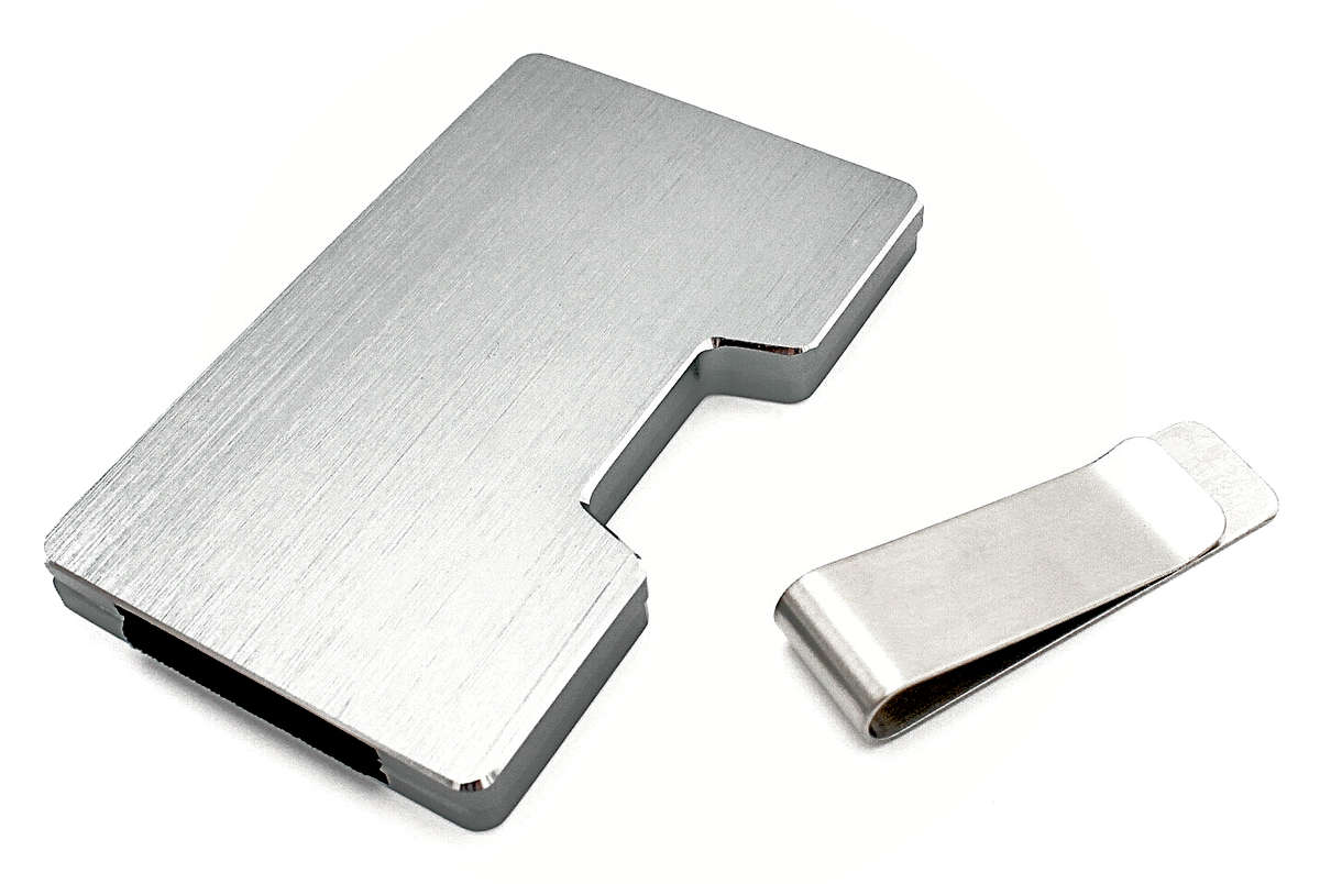 RFID Protection Minimalist/Slim Wallet - Casekey0001 Grey