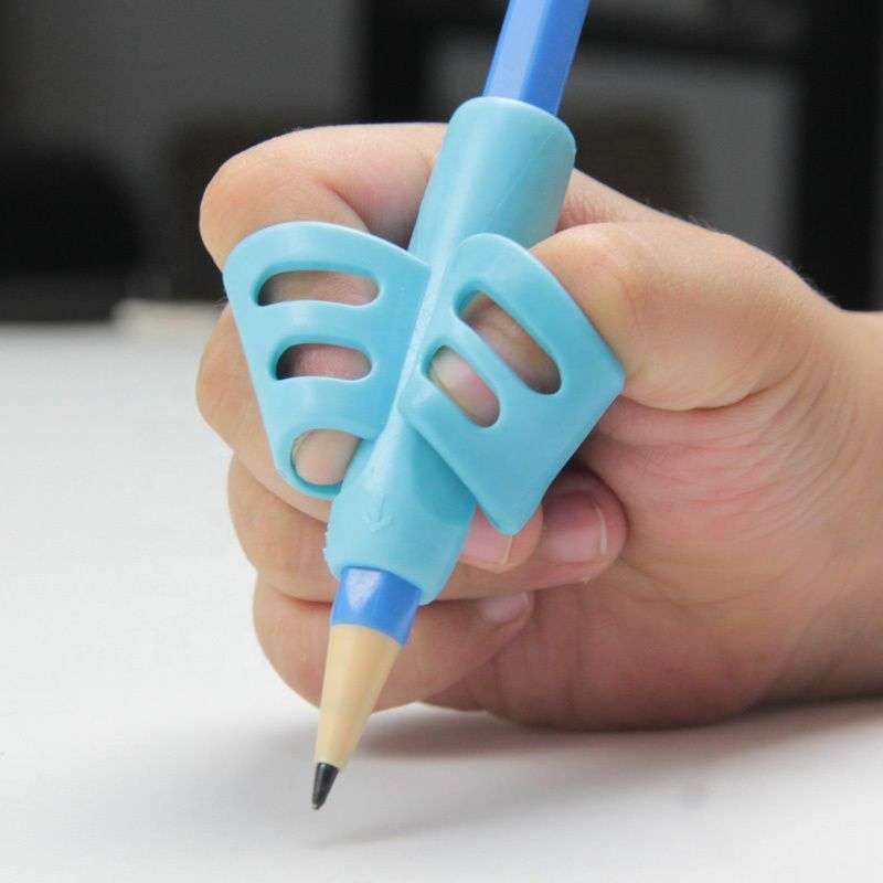 5 Pack Silicon Pen or Pencil Grip - Ergonomic Design, Unisex