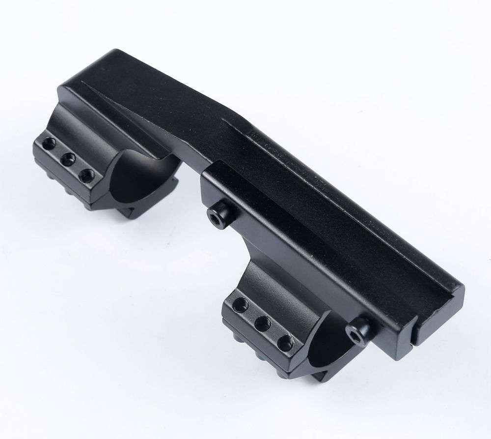 1"/30MM DOVETAIL MOUNT RING, OFFSET WITH PIC. CAPS