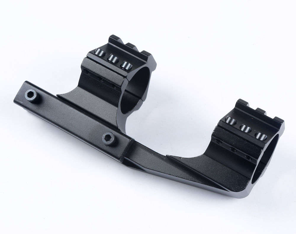 1"/30MM DOVETAIL MOUNT RING, OFFSET WITH PIC. CAPS