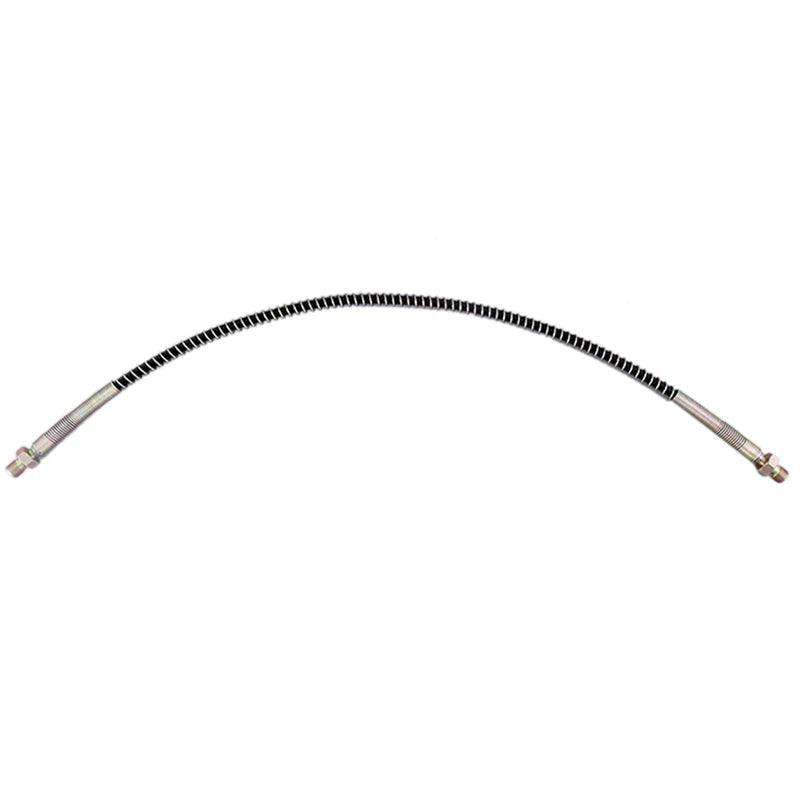 500MM SHIELDED HIGH PRESSURE HOSE, 1/8" BSP MALE