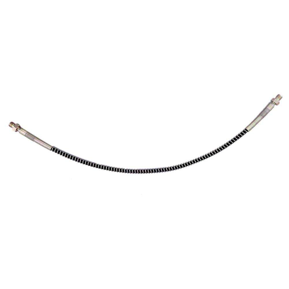 500MM SHIELDED HIGH PRESSURE HOSE, 1/8" BSP MALE