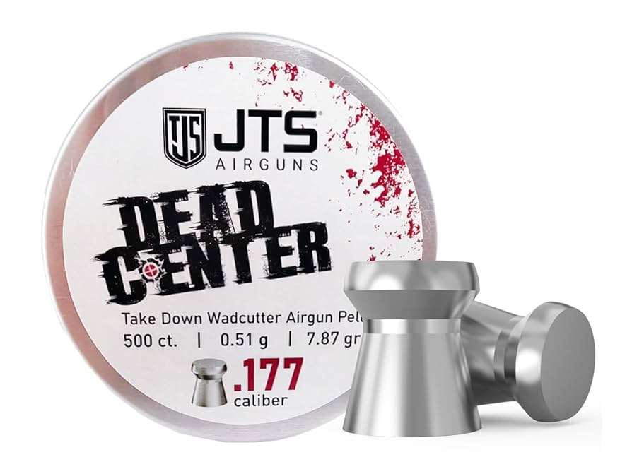 JTS DEAD CENTRE .177 - 7.87GR 500'S PELLETS