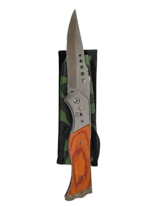 PUSH BUTTON FOLDING KNIFE - 7038