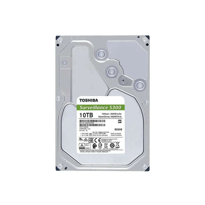 TOSHIBA S300 SURVEILLANCE HDD - 10TB SATA