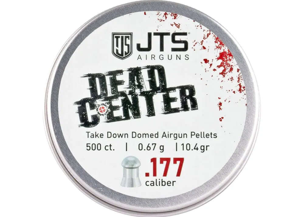 JTS DEAD CENTRE .177 10.4GR PELLETS - 500'S
