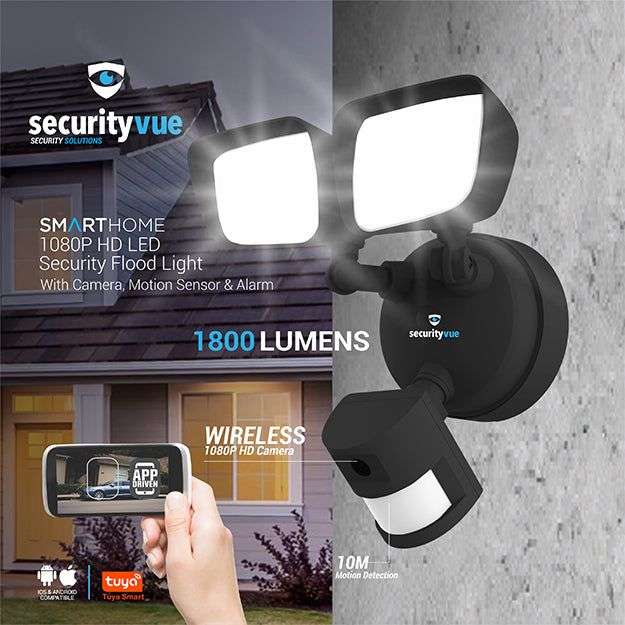 SECURITYVUE SMARTHOME FLOOD LIGHT & CAMERA - SMSL3
