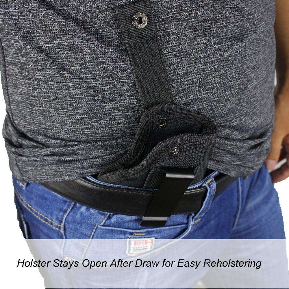 UNBRANDED JD-16 HOLSTER-AMBIDEXTROUS IWB NYLON