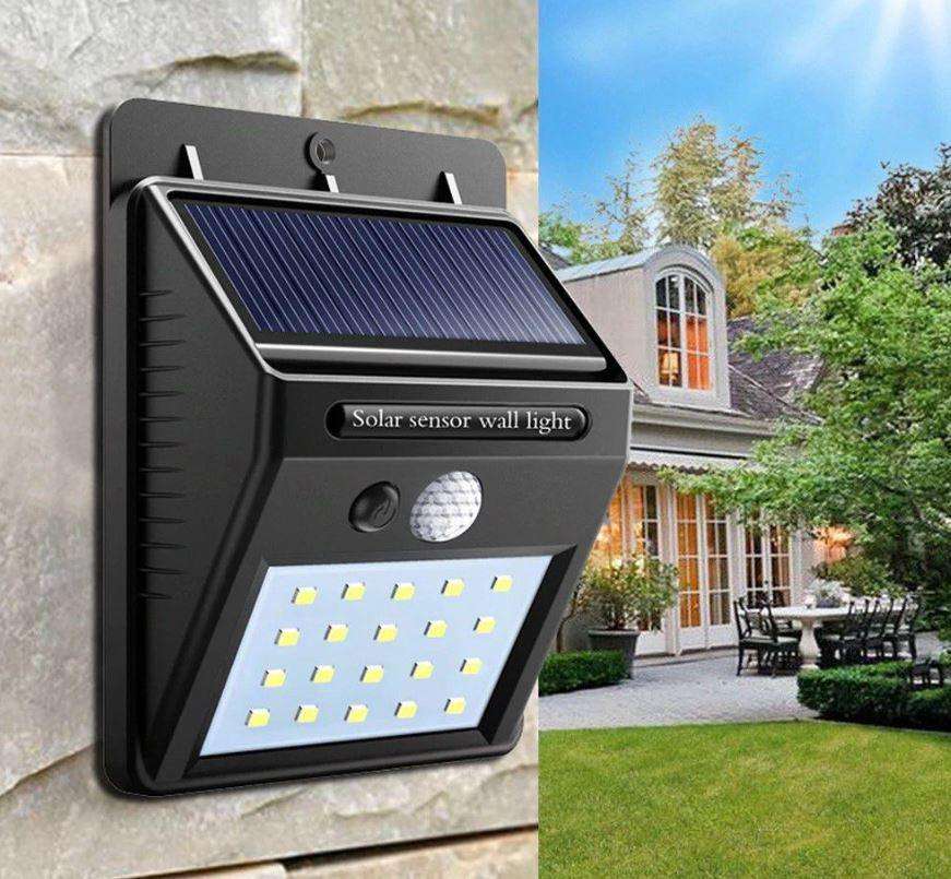 ANDOWL SOLAR SENSOR WALL LIGHT Q-L422