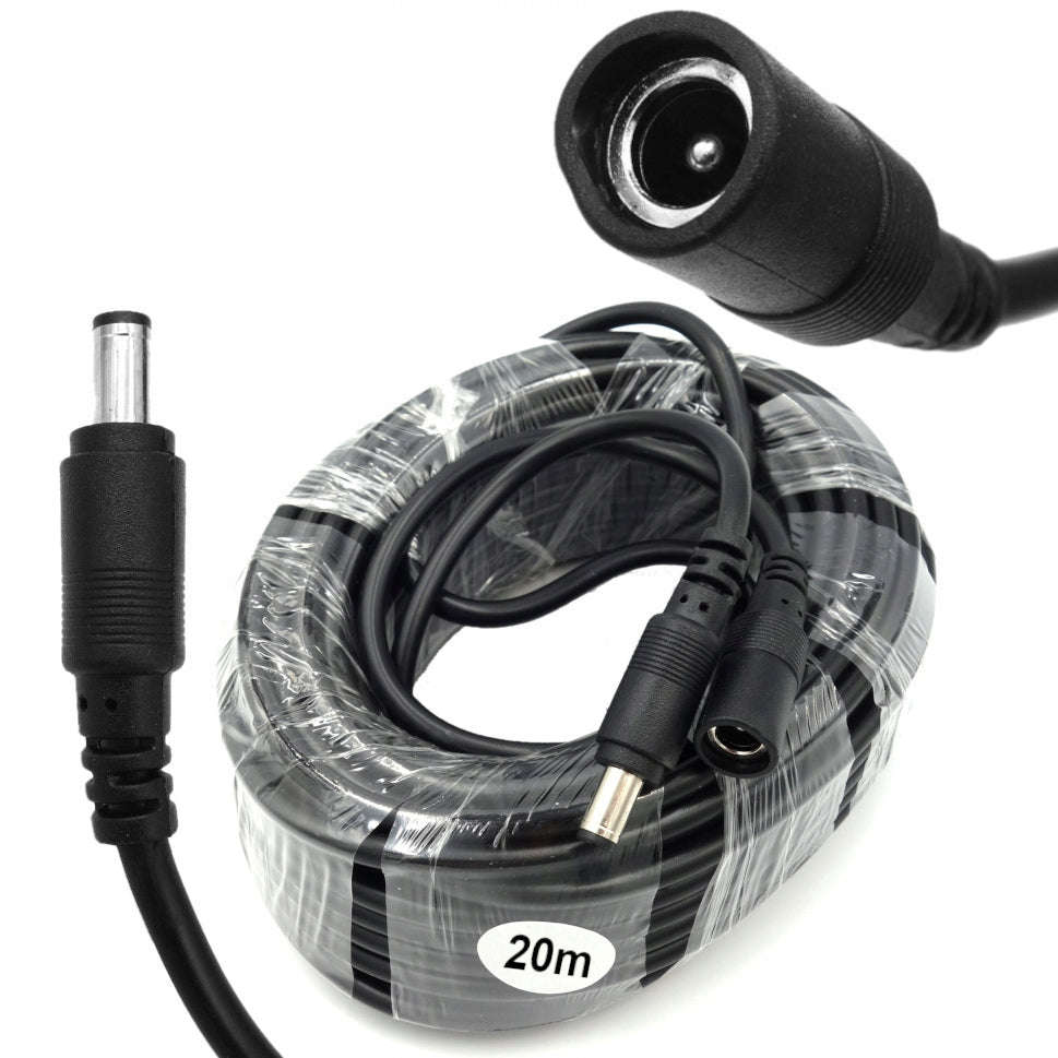 ANDOWL DC POWER EXTENSION CABLE - 20M