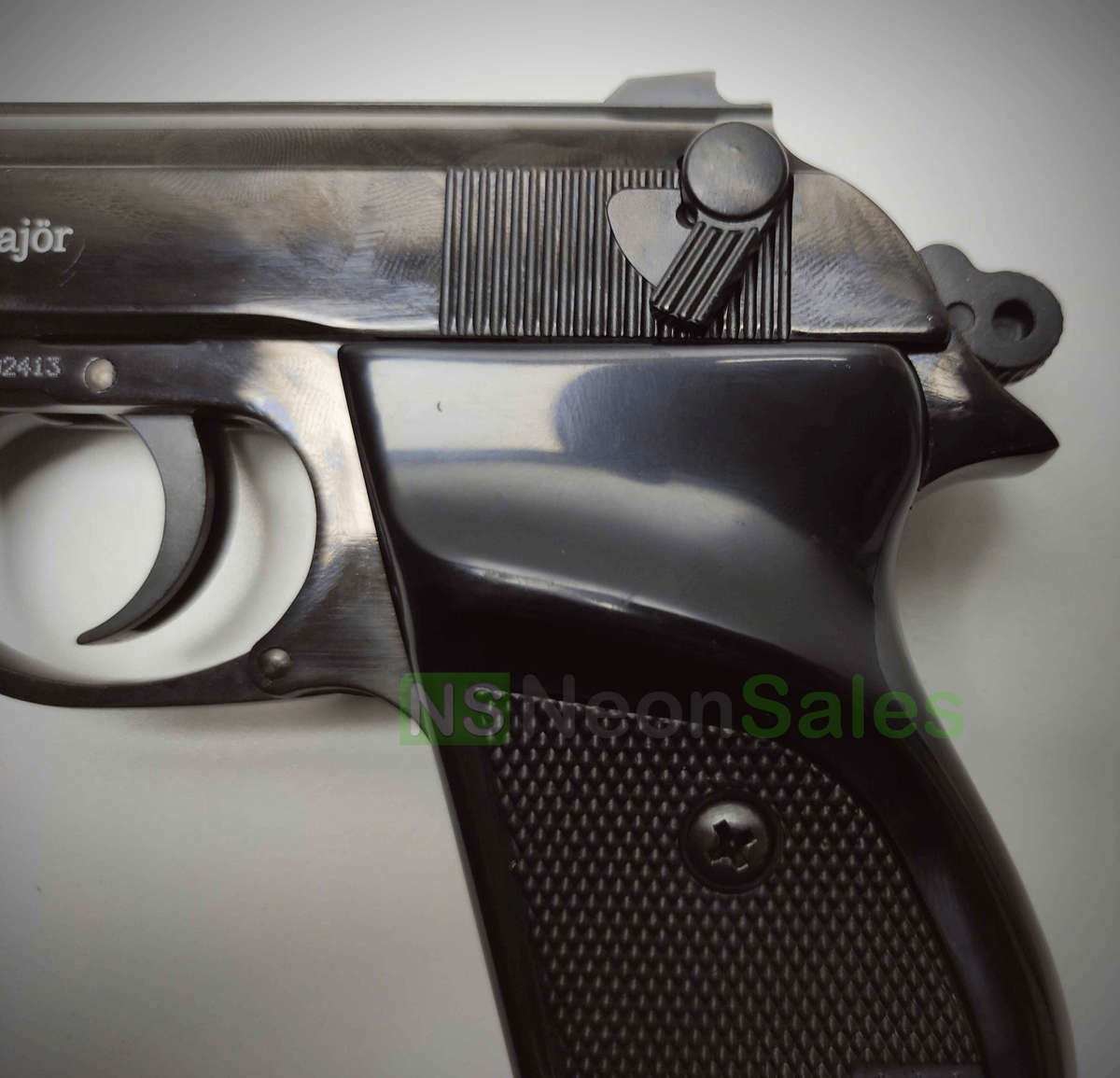 EKOL MAJOR (PM REPLICA) COMPACT BLANK GUN - BLUED