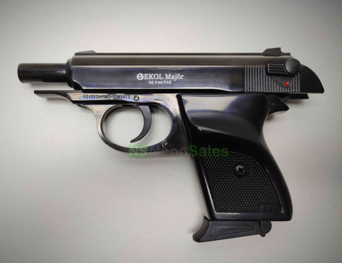 EKOL MAJOR (PM REPLICA) COMPACT BLANK GUN - BLUED