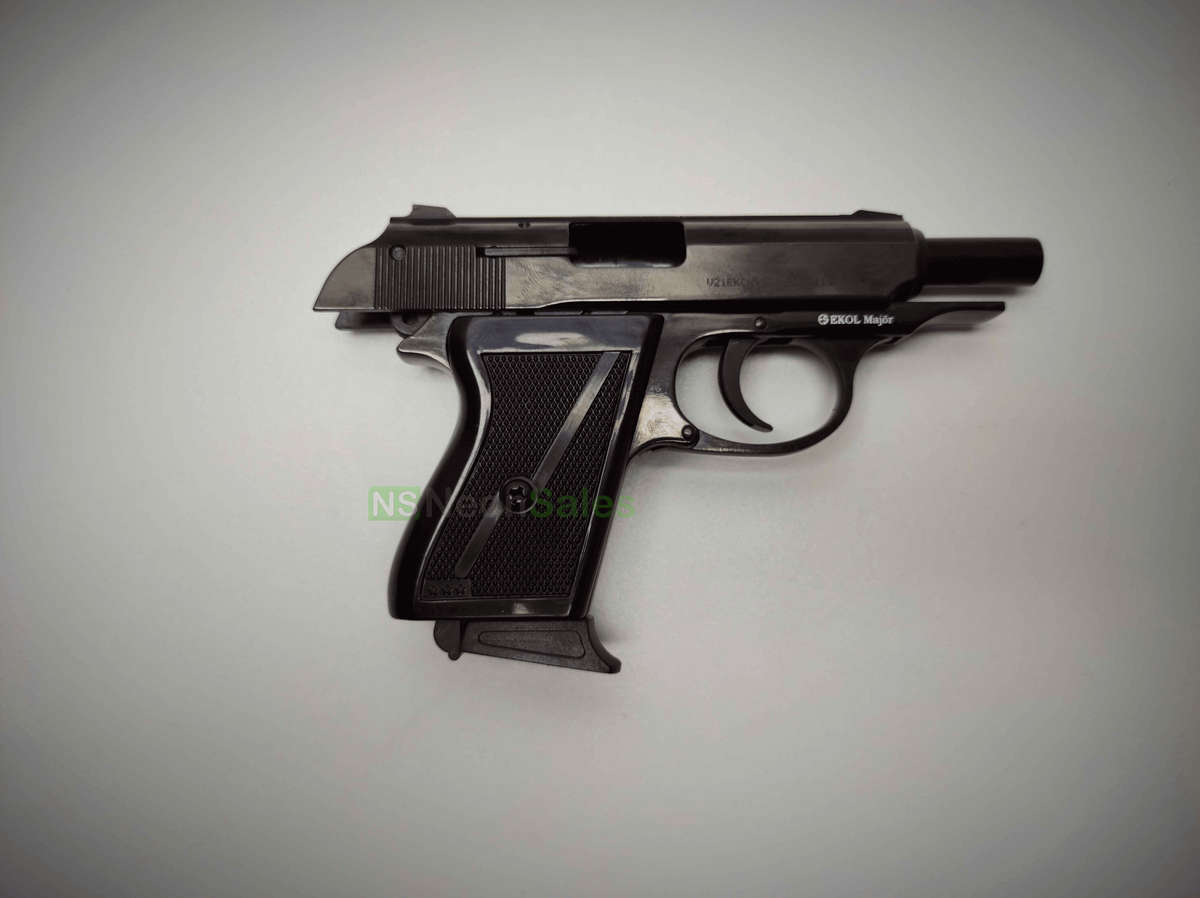 EKOL MAJOR (PM REPLICA) COMPACT BLANK GUN - BLUED