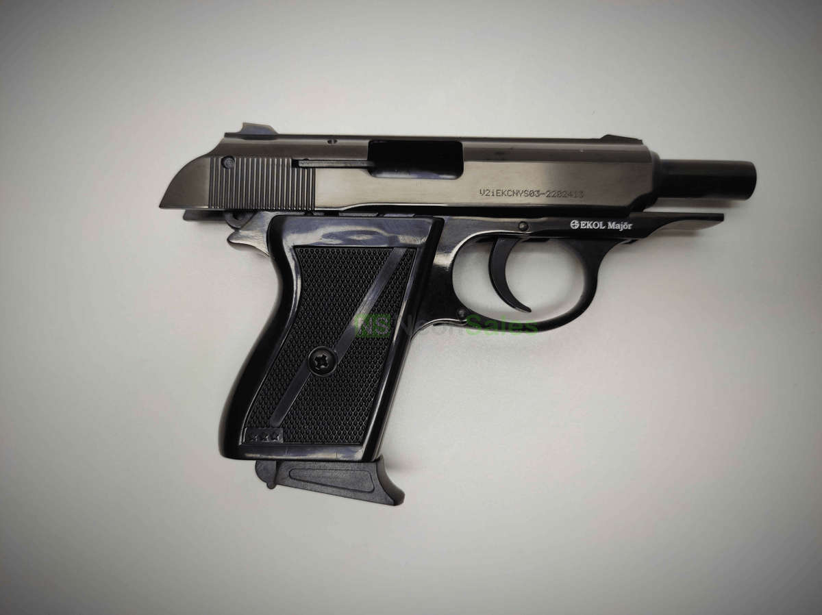 EKOL MAJOR (PM REPLICA) COMPACT BLANK GUN - BLUED