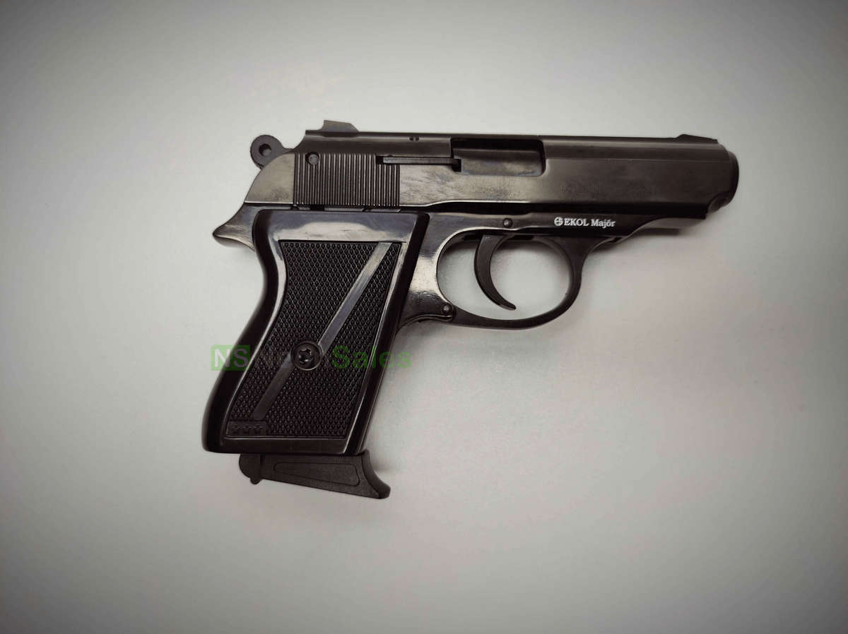 EKOL MAJOR (PM REPLICA) COMPACT BLANK GUN - BLUED