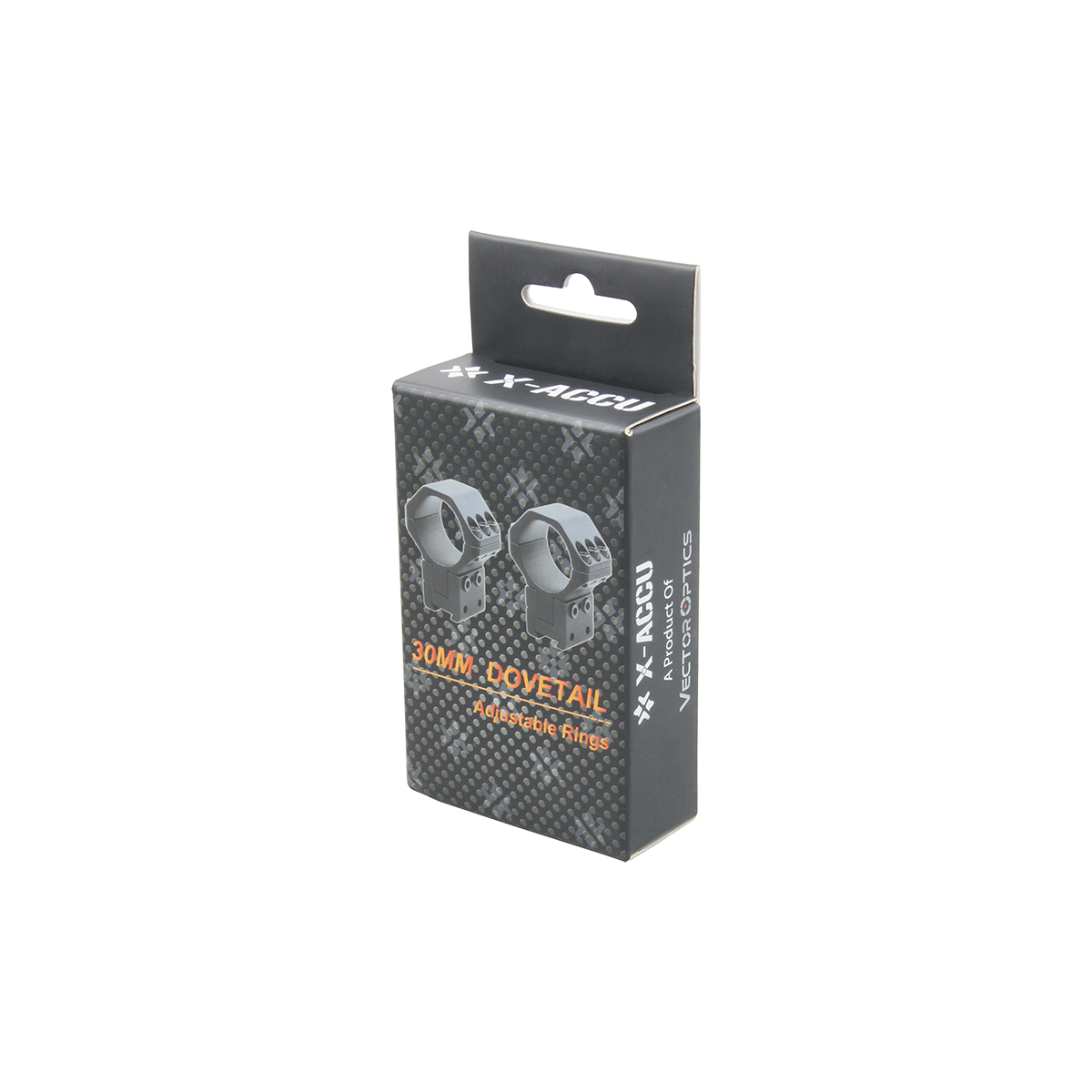 VECTOR OPTICS DOVETAIL RINGS 30MM 40MOA