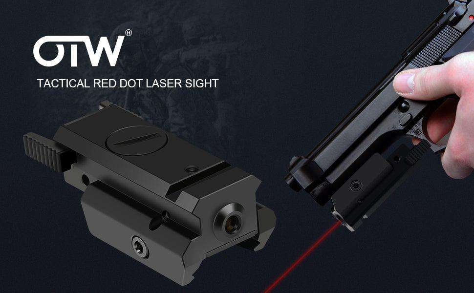 FLAT PROFILE LASER POINTER, PICTINNY MOUNTED