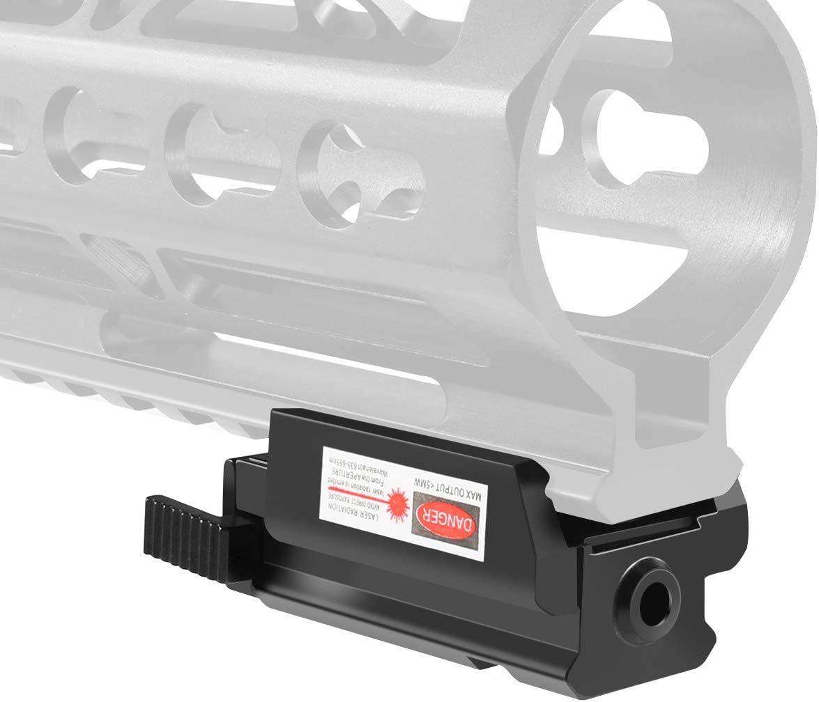 FLAT PROFILE LASER POINTER, PICTINNY MOUNTED