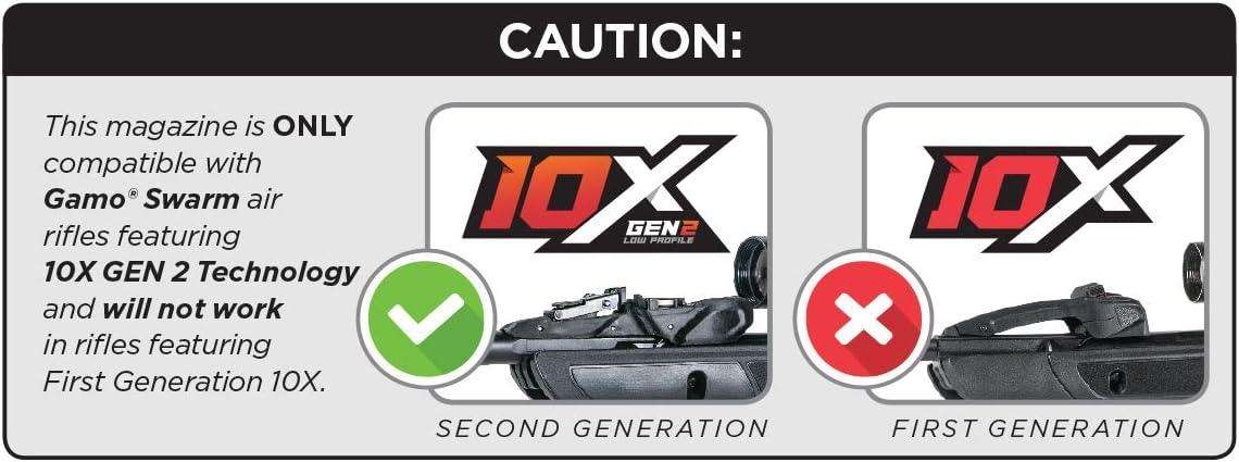 GAMO SPEEDSTER GEN 2 SPARE 10X MAGAZINE - .22 CAL