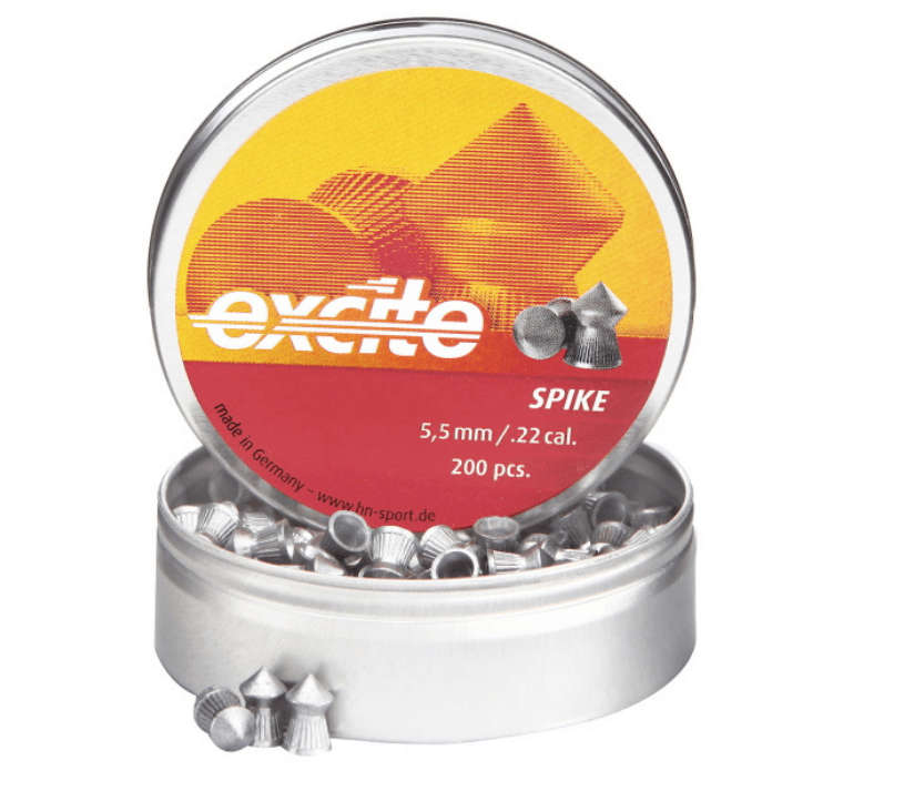 H&N EXCITE SPIKE .22 (5.50MM) 15.74GR - 200'S