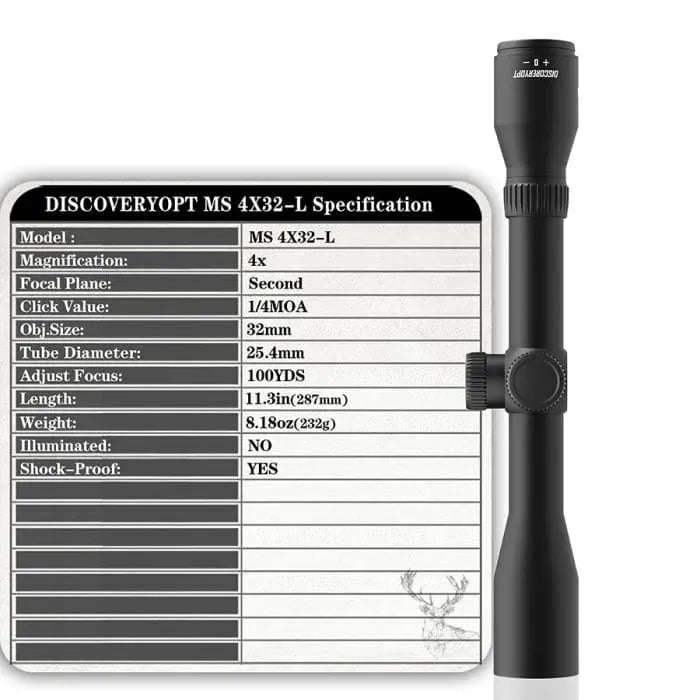 DISCOVERY MS 4X32-L SCOPE