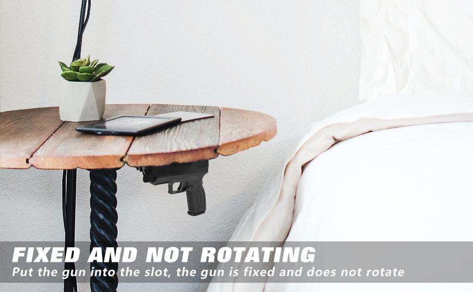 MAGNETIC PISTOL RETAINER /  PUSH-N-COCK BRACKET