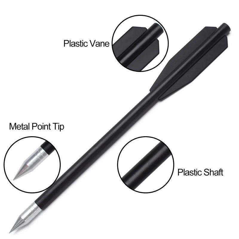 MANKUNG 6.5''PISTOL PLASTIC BOLTS (48 PACK)