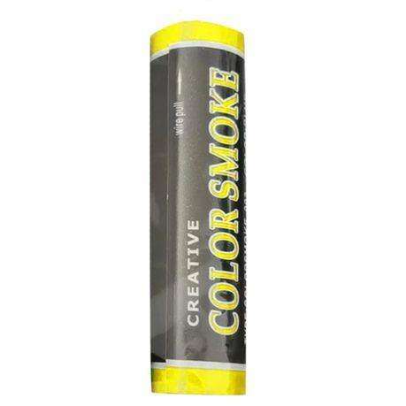SMOKE GRENADE, SINGLE VENT (WP, 1 MINUTE) - YELLOW