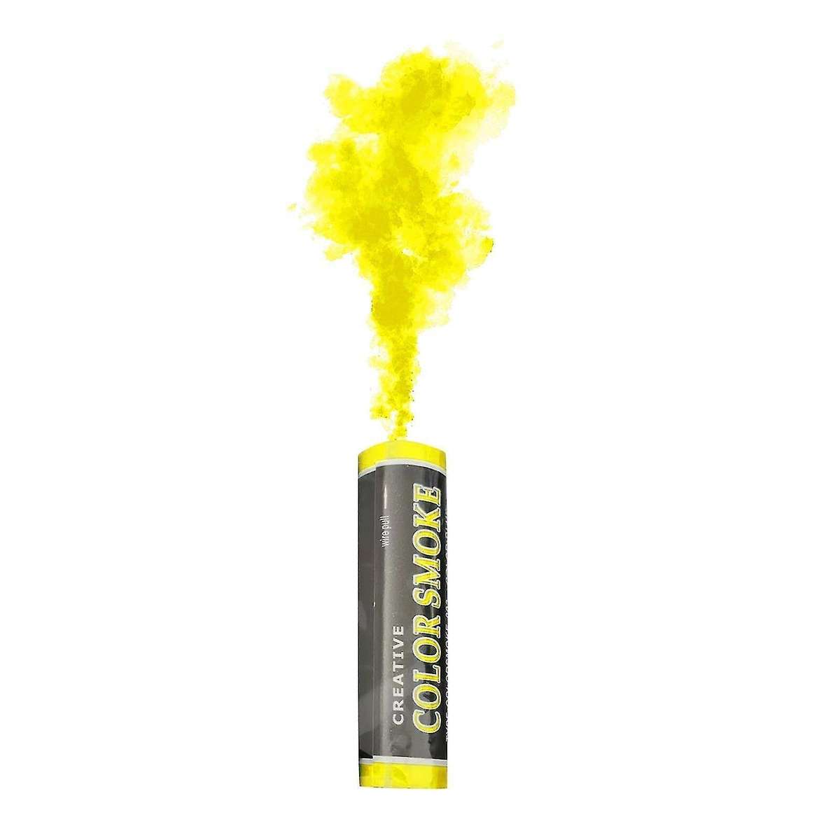 SMOKE GRENADE, SINGLE VENT (WP, 1 MINUTE) - YELLOW