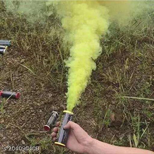 SMOKE GRENADE, SINGLE VENT (WP, 1 MINUTE) - YELLOW
