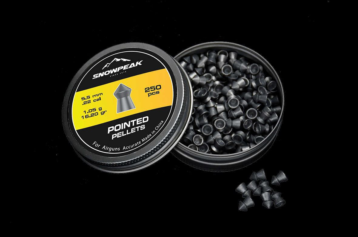 SNOWPEAK 5.5MM POINTED PELLETS (16.20GR) - 250'S