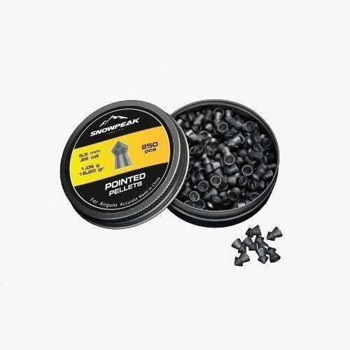 SNOWPEAK 5.5MM POINTED PELLETS (16.20GR) - 250'S