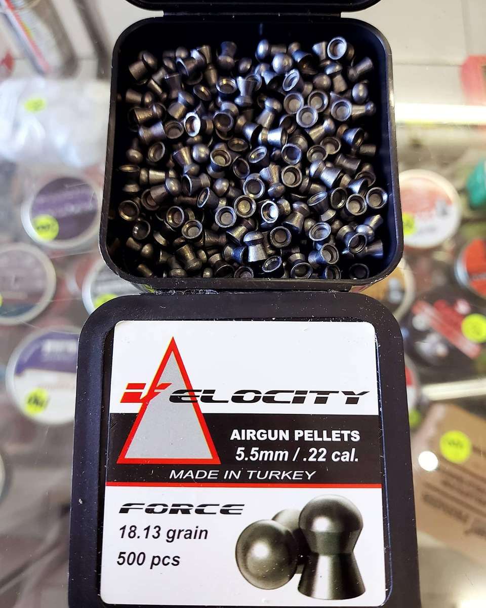 VELOCITY FORCE PELLETS .22 (18.13GR) - 500's