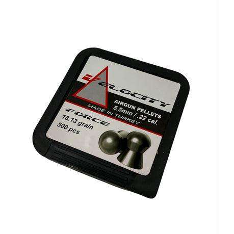 VELOCITY FORCE PELLETS .22 (18.13GR) - 500's