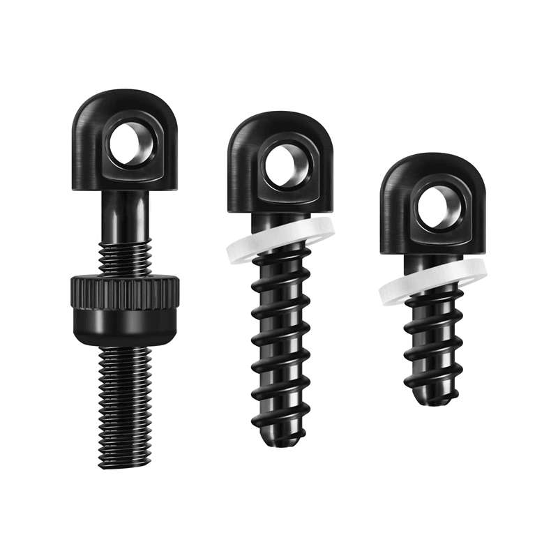 WOODEN & SYNTH RIFLE STOCK SWIVEL STUD SET