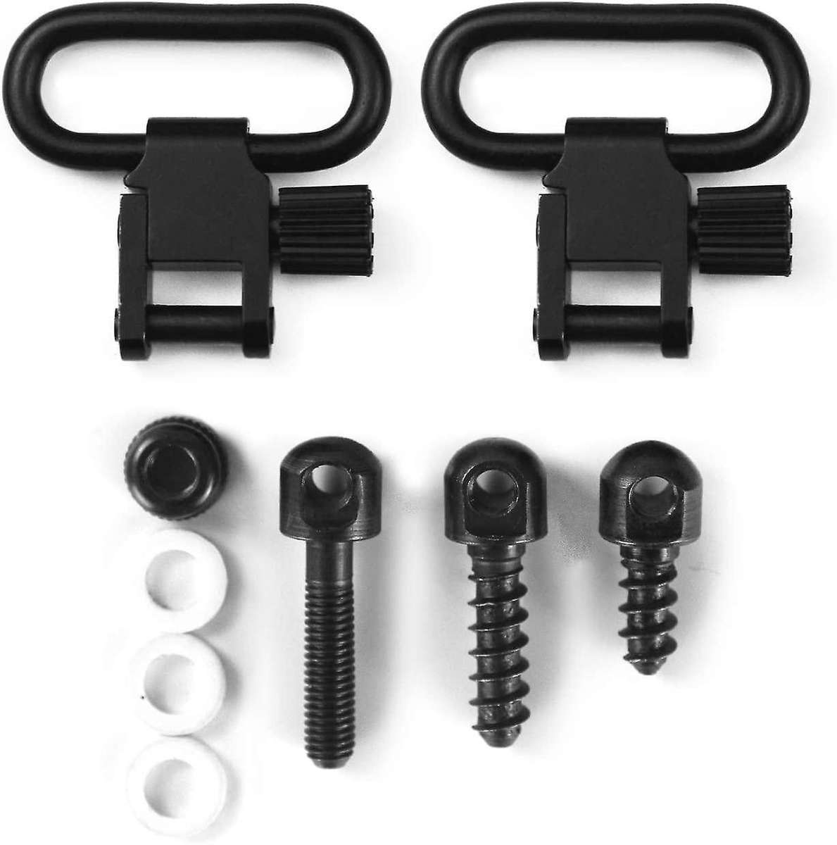 WOODEN & SYNTH RIFLE STOCK SWIVEL STUD SET